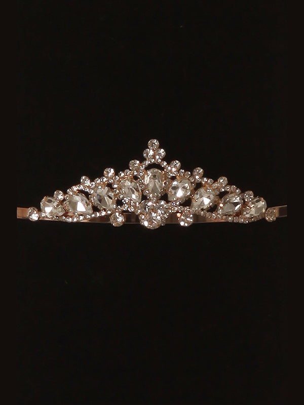 Cinderella Couture Girls Multi Color Big Crystals Flower Girl Pageant Tiara - SophiasStyle.com